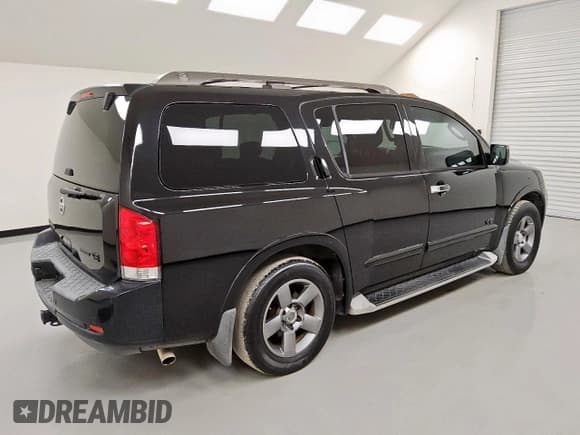 ✅ 2008 Nissan Armada SE • VIN: 5N1BA08D98N615590 • Lot: 92517385. Wystawiony na Copart z przebiegiem 182 549 mil. Bezpłatny archiwum sprzedaży aukcyjnych z USA i szczegółowy raport historii pojazdu na DreamBid. Zdjęcie 3.