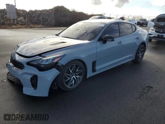 ✅ 2022 Kia Stinger GT-Line • VIN: KNAE35LD8N6116069 • Lot: 41696665. Wystawiony na Copart z przebiegiem 23 493 mil. Bezpłatny archiwum sprzedaży aukcyjnych z USA i szczegółowy raport historii pojazdu na DreamBid. Zdjęcie 1.
