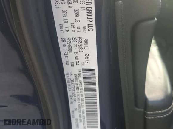 ✅ 2014 Jeep Grand Cherokee Limited • VIN: 1C4RJEBT5EC116292 • Лот: 90870055. Опубликован ранее на Copart с пробегом 117 462 миль. Бесплатный доступ к архиву аукционных продаж из США и подробный отчёт об истории автомобиля на DreamBid. Изображение 13.