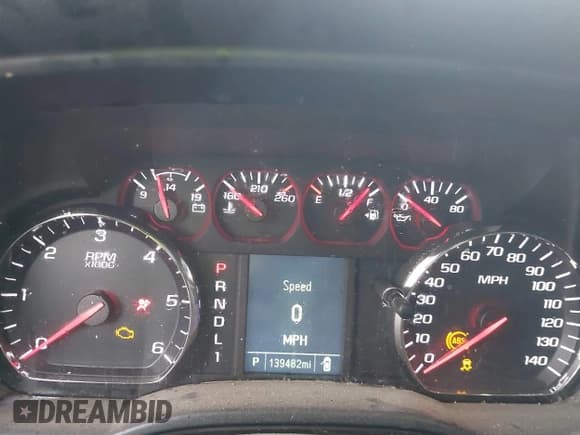 ✅ 2019 Chevrolet Silverado 2500HD Work Truck • VIN: 2GC2CREG0K1232048 • Lot: 41737215. Listed on IAAI with 139,482 mi. Free auction sales archive from the USA and detailed vehicle history report at DreamBid. Image 7.