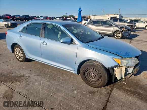 2012 Toyota Camry LE with VIN 4T1BF1FK7CU549922, listed as a Copart auction lot 81711235 with 123,266 mi miles and Salvage title. Bid and sale history available at DreamBid. Image 4.
