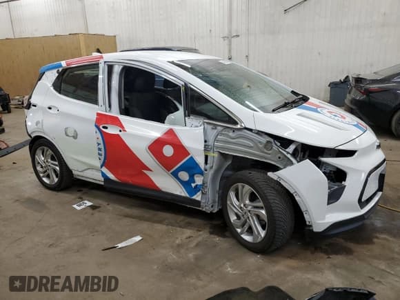 ✅ 2023 Chevrolet Bolt EV 1LT • VIN: 1G1FW6S09P4102840 • Lot: 74898674. Listed on Copart with 35,542 mi. Free auction sales archive from the USA and detailed vehicle history report at DreamBid. Image 4.