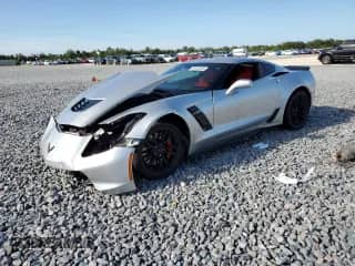 2019 Chevrolet Corvette Z06 2LZ with VIN 1G1YS2D67K5602321, listed as a Copart auction lot 81637925 with 8,962 mi miles and Clean title. Bid and sale history available at DreamBid. Image 1.