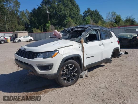 ✅ 2021 Jeep Compass Trailhawk • VIN: 3C4NJDDB8MT532949 • Лот: 40559932. Опубликован ранее на IAAI с пробегом 74 349 миль. Бесплатный доступ к архиву аукционных продаж из США и подробный отчёт об истории автомобиля на DreamBid. Изображение 2.