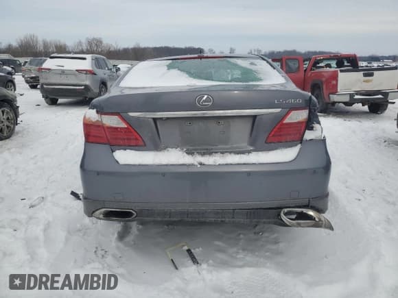 ✅ 2012 Lexus LS 460 • VIN: JTHCL5EF0C5013724 • Lot: 45114295. Listed on Copart with Not provided. Free auction sales archive from the USA and detailed vehicle history report at DreamBid. Image 6.