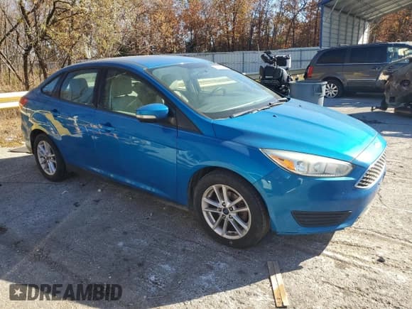 ✅ 2015 Ford Focus SE • VIN: 1FADP3F20FL227760 • Lot: 91996655. Listed on Copart with 193,233 mi. Free auction sales archive from the USA and detailed vehicle history report at DreamBid. Image 4.