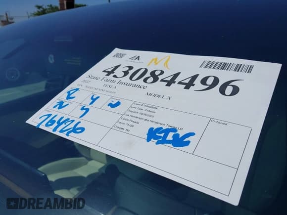 ✅ 2022 Tesla Model X • VIN: 7SAXCAE50NF363619 • Лот: 43084496. Опубликован ранее на IAAI с пробегом 76 426 миль. Бесплатный доступ к архиву аукционных продаж из США и подробный отчёт об истории автомобиля на DreamBid. Изображение 19.