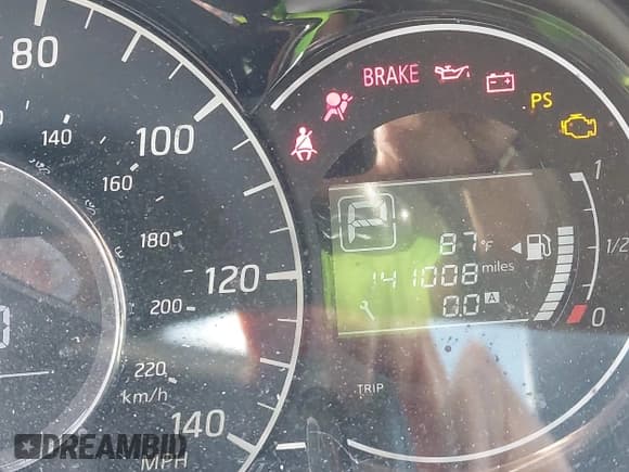 ✅ 2016 Nissan Note S • VIN: 3N1CE2CP0GL391458 • Lot: 42617005. Listed on IAAI with 141,008 mi. Free auction sales archive from the USA and detailed vehicle history report at DreamBid. Image 15.