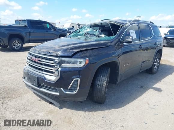 ✅ 2021 GMC Acadia SLE • VIN: 1GKKNKLAXMZ185089 • Lot: 42565599. Wystawiony na IAAI z przebiegiem Nie podano. Bezpłatny archiwum sprzedaży aukcyjnych z USA i szczegółowy raport historii pojazdu na DreamBid. Zdjęcie 2.