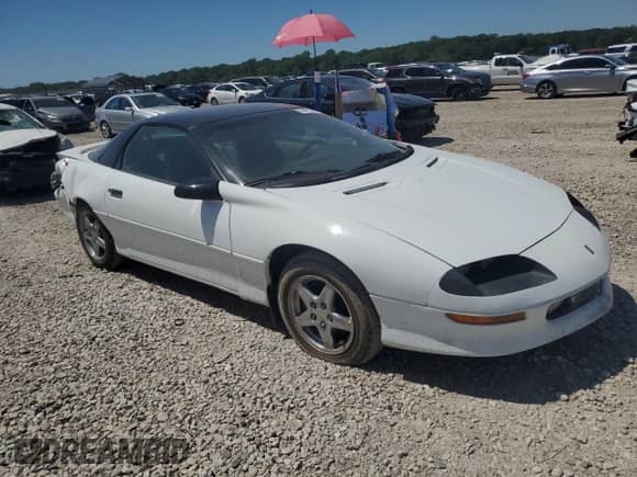 1997 Chevrolet Camaro Z28 with VIN 2G1FP22P6V2122016, listed as a Copart auction lot 58410494 with 168,579 mi miles and Salvage title. Bid and sale history available at DreamBid. Image 4.
