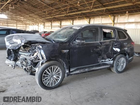 2019 Mitsubishi Outlander SEL with VIN JA4J24A54KZ050697, listed as a Copart auction lot 52632295 with 62,406 mi miles and Salvage title. Bid and sale history available at DreamBid. Image 1.