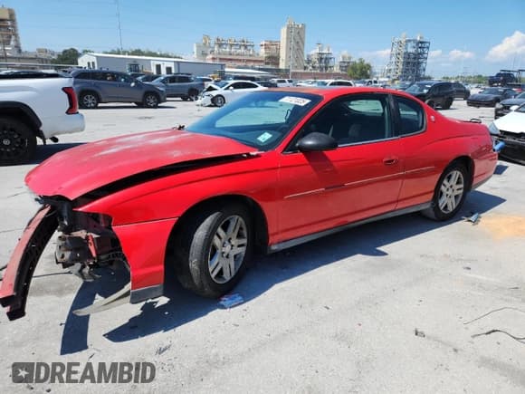 ✅ 2001 Chevrolet Monte Carlo LS • VIN: 2G1WW12E019147703 • Lot: 71121025. Listed on Copart with Not provided. Free auction sales archive from the USA and detailed vehicle history report at DreamBid. Image 1.