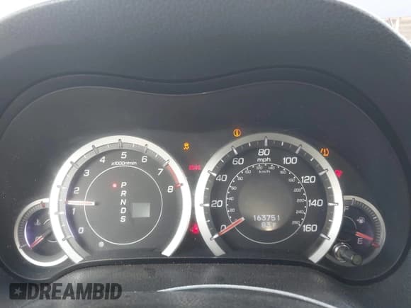 ✅ 2012 Acura TSX Technology • VIN: JH4CW2H65CC001775 • Lot: 43073074. Listed on IAAI with 163,751 mi. Free auction sales archive from the USA and detailed vehicle history report at DreamBid. Image 7.