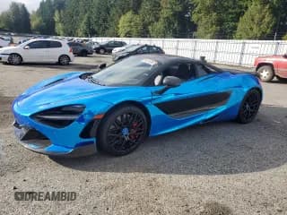 ✅ 2020 McLaren 720S • VIN: SBM14FCA4LW004819 • Lot: 81591595. Wystawiony na Copart z przebiegiem 7 122 mil. Bezpłatny archiwum sprzedaży aukcyjnych z USA i szczegółowy raport historii pojazdu na DreamBid. Zdjęcie 1.