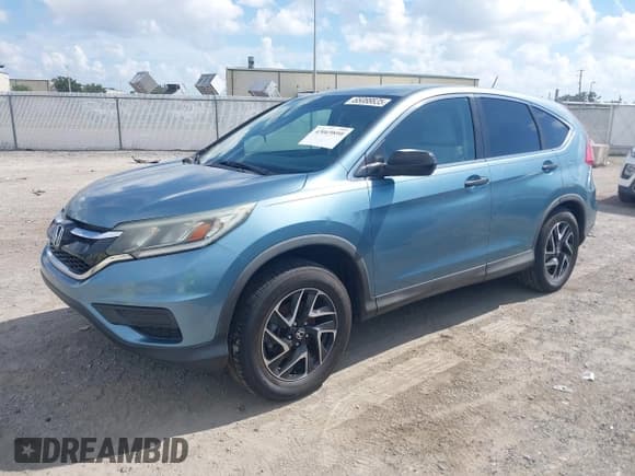 ✅ 2016 Honda CR-V SE • VIN: 2HKRM3H46GH556170 • Lot: 43069890. Listed on IAAI with 170,281 mi. Free auction sales archive from the USA and detailed vehicle history report at DreamBid. Image 2.