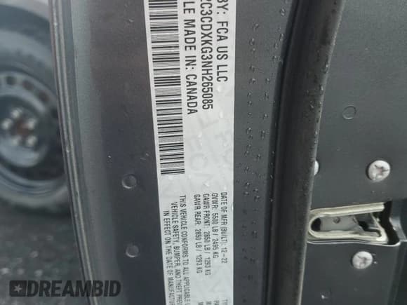 ✅ 2024 Dodge Charger Police • VIN: 2C3CDXKG3NH265085 • Lot: 90675415. Wystawiony na Copart z przebiegiem 34 303 mil. Bezpłatny archiwum sprzedaży aukcyjnych z USA i szczegółowy raport historii pojazdu na DreamBid. Zdjęcie 12.