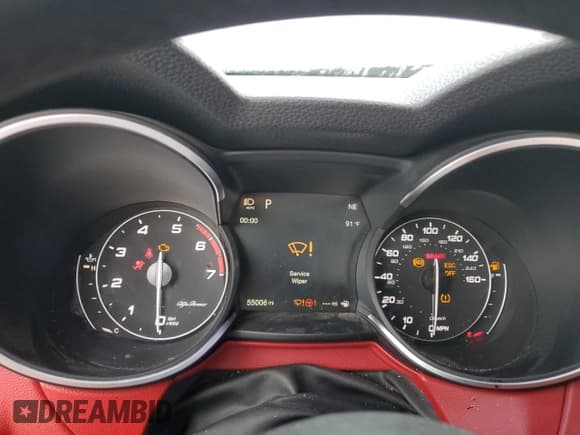 ✅ 2019 Alfa Romeo Stelvio • VIN: ZASPAJAN3K7C43041 • Lot: 70775545. Listed on Copart with 55,006 mi. Free auction sales archive from the USA and detailed vehicle history report at DreamBid. Image 9.