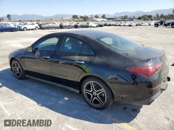 2024 Mercedes-Benz CLA 250 с VIN W1K5J4GB4RN456820, выставлен на аукционе Copart как лот 66040655 с пробегом Не указан миль и Списание • Salvage title. История ставок и продаж доступна на DreamBid. Изображение 2.