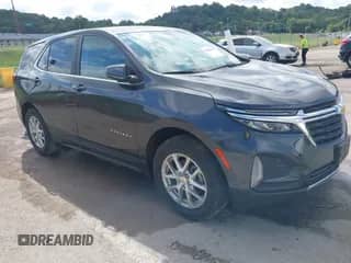 2022 Chevrolet Equinox LT z VIN 2GNAXUEV1N6144321, wystawiony jako IAAI lot #43046825 z przebiegiem 61 623 mil mil oraz . Historia ofert i sprzedaży dostępna na DreamBid. Obrazek 1.