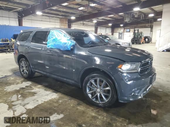 ✅ 2018 Dodge Durango GT • VIN: 1C4RDJDG4JC150055 • Lot: 68711925. Listed on Copart with 161,015 mi. Free auction sales archive from the USA and detailed vehicle history report at DreamBid. Image 4.