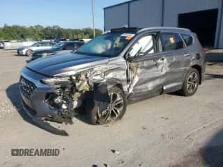 2019 Hyundai Santa Fe Limited z VIN 5NMS53AA7KH098837, wystawiony jako Copart lot #84640585 z przebiegiem 92 972 mil mil oraz Nie do naprawy • Non repairable. Historia ofert i sprzedaży dostępna na DreamBid. Obrazek 1.