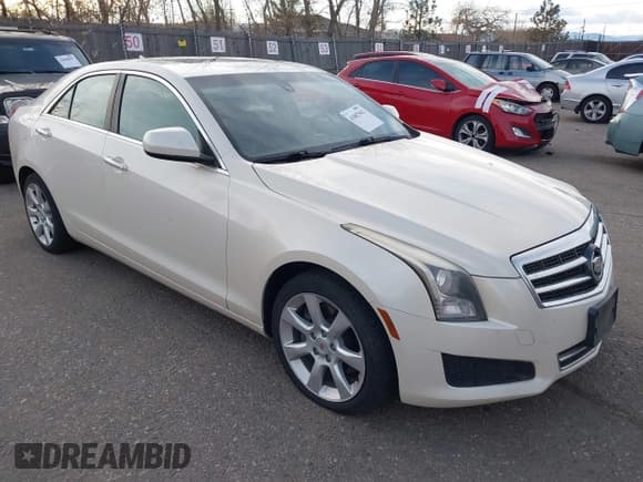 ✅ 2014 Cadillac ATS Standard AWD • VIN: 1G6AG5RX5E0104443 • Lot: 43887962. Listed on IAAI with 116,663 mi. Free auction sales archive from the USA and detailed vehicle history report at DreamBid. Image 1.