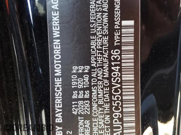 ✅ 2012 BMW 1 Series 128i • VIN: WBAUP9C55CVS94136 • Лот: 57477895. Опубликован ранее на Copart с пробегом 131 115 миль. Бесплатный доступ к архиву аукционных продаж из США и подробный отчёт об истории автомобиля на DreamBid. Изображение 12.