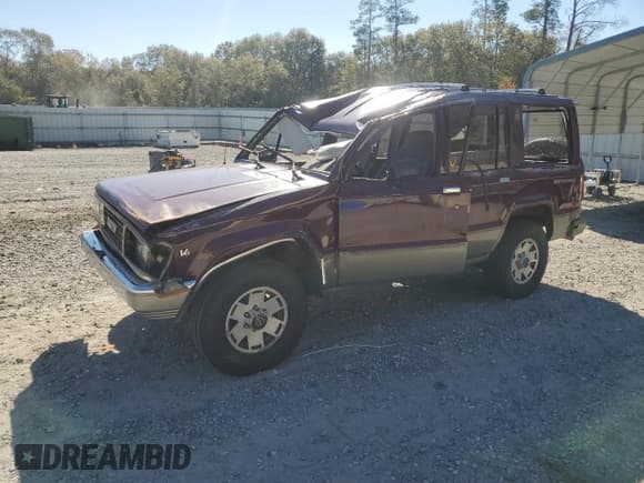 ✅ 1991 Isuzu Trooper • VIN: JACCH58R7M7908298 • Lot: 92269805. Listed on Copart with 243,212 mi. Free auction sales archive from the USA and detailed vehicle history report at DreamBid. Image 1.