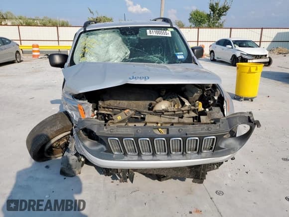 ✅ 2016 Jeep Renegade Sport • VIN: ZACCJAAT9GPD73521 • Lot: 81100555. Listed on Copart with 128,645 mi. Free auction sales archive from the USA and detailed vehicle history report at DreamBid. Image 5.