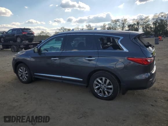 ✅ 2014 Infiniti QX60 • VIN: 5N1AL0MM7EC550757 • Lot: 87438755. Listed on Copart with 118,262 mi. Free auction sales archive from the USA and detailed vehicle history report at DreamBid. Image 2.