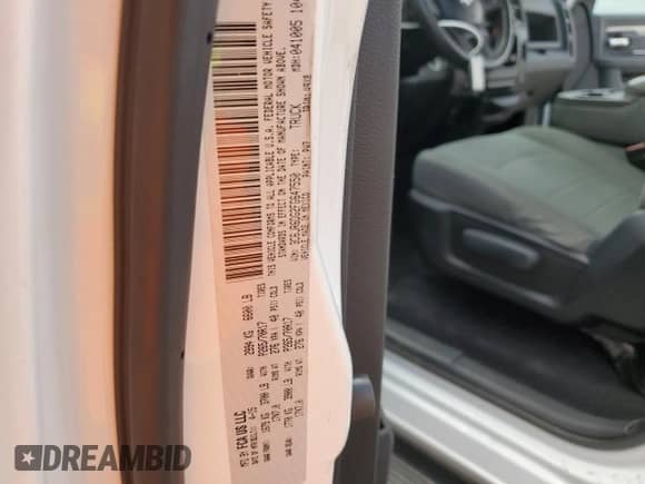 2015 Ram 1500 Tradesman with VIN 3C6JR6DG2FG647550, listed as a Copart auction lot 54125115 with 217,629 mi miles and Salvage title. Bid and sale history available at DreamBid. Image 13.