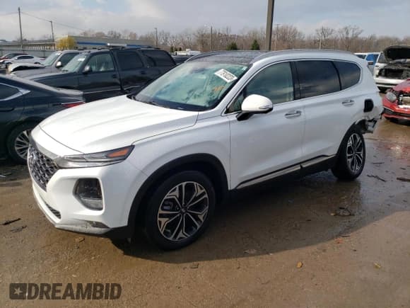 ✅ 2020 Hyundai Santa Fe Limited • VIN: 5NMS5CAA0LH282745 • Lot: 77910223. Wystawiony na Copart z przebiegiem 28 193 mil. Bezpłatny archiwum sprzedaży aukcyjnych z USA i szczegółowy raport historii pojazdu na DreamBid. Zdjęcie 1.