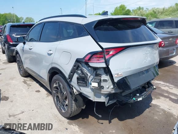 ✅ 2023 Kia Sportage SX-Prestige • VIN: 5XYK53AF8PG072213 • Lot: 42251431. Listed on IAAI with 73,225 mi. Free auction sales archive from the USA and detailed vehicle history report at DreamBid. Image 3.