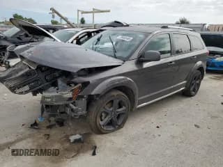 ✅ 2018 Dodge Journey Crossroad • VIN: 3C4PDCGG4JT379273 • Лот: 70452495. Опубликован ранее на Copart с пробегом 122 550 миль. Бесплатный доступ к архиву аукционных продаж из США и подробный отчёт об истории автомобиля на DreamBid. Изображение 1.