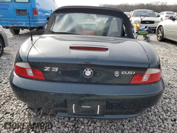 ✅ 2001 BMW Z3 2.5 • VIN: WBACN33451LK48451 • Lot: 60885354. Listed on Copart with Not provided. Free auction sales archive from the USA and detailed vehicle history report at DreamBid. Image 6.