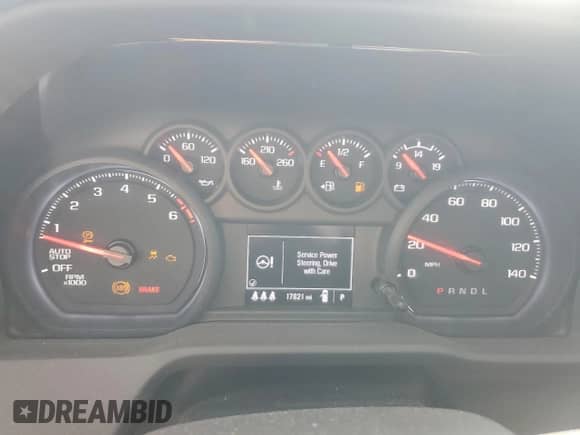 2024 Chevrolet Silverado 1500 Custom Trail Boss z VIN 3GCPDCEK3RG154533, wystawiony jako Copart lot #80881115 z przebiegiem 17 821 mil mil oraz Szkoda całkowita • Salvage title. Historia ofert i sprzedaży dostępna na DreamBid. Obrazek 9.