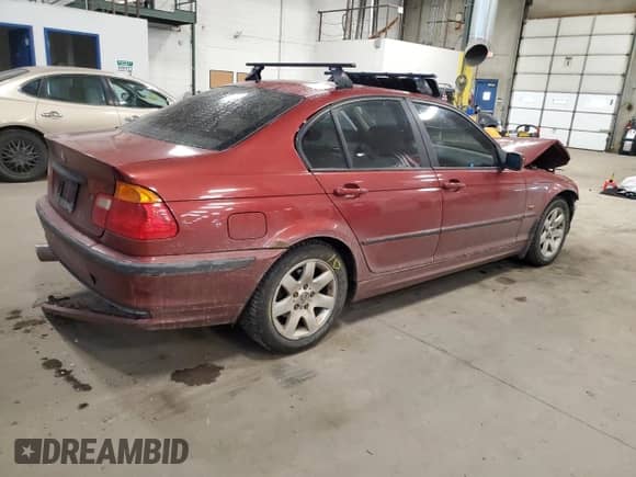1999 BMW 3 Series 323i with VIN WBAAM3332XKC62620, listed as a Copart auction lot 42955095 with 198,434 mi miles and Salvage title. Bid and sale history available at DreamBid. Image 3.