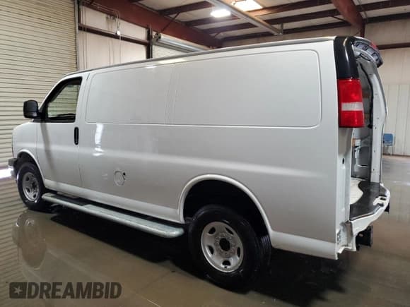 ✅ 2024 Chevrolet Express Cargo • VIN: 1GCWGAFP0R1158491 • Lot: 54743335. Listed on Copart with Not provided. Free auction sales archive from the USA and detailed vehicle history report at DreamBid. Image 2.