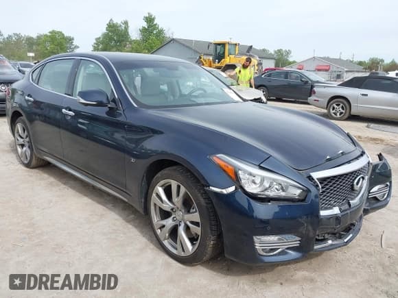 ✅ 2018 Infiniti Q70 Luxe • VIN: JN1BY1PR2JM370522 • Lot: 42346893. Listed on IAAI with Not provided. Free auction sales archive from the USA and detailed vehicle history report at DreamBid. Image 1.