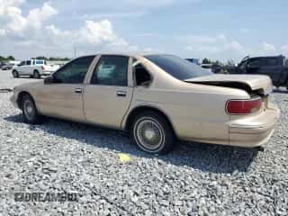1996 Chevrolet Caprice 1SA Special Value с VIN 1G1BL52P8TR118975, выставлен на аукционе Copart как лот 55893115 с пробегом Не указан миль и На запчасти • Non repairable. История ставок и продаж доступна на DreamBid. Изображение 2.