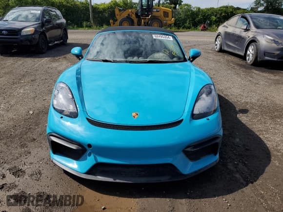 ✅ 2020 Porsche Boxster Spyder • VIN: WP0CC2A80LS240453 • Lot: 68495354. Listed on Copart with Not provided. Free auction sales archive from the USA and detailed vehicle history report at DreamBid. Image 5.