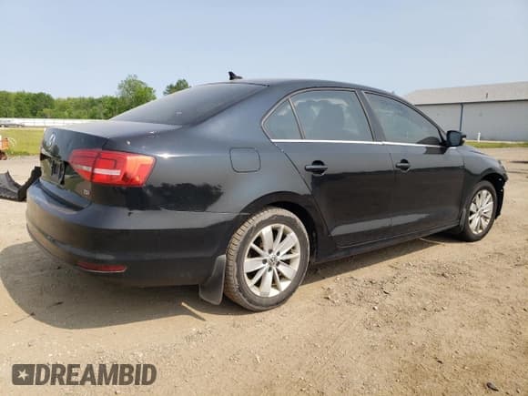 ✅ 2015 Volkswagen Jetta SE • VIN: 3VWD17AJ3FM282085 • Lot: 59718875. Listed on Copart with 87,681 mi. Free auction sales archive from the USA and detailed vehicle history report at DreamBid. Image 3.