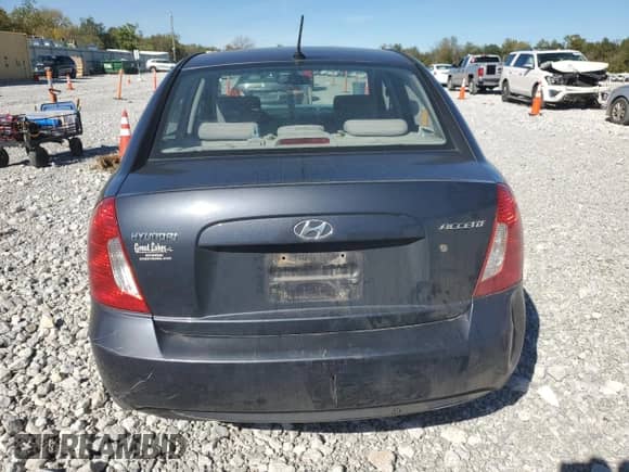 2010 Hyundai Accent GLS with VIN KMHCN4AC7AU448367, listed as a Copart auction lot 81972315 with 178,698 mi miles and Salvage title. Bid and sale history available at DreamBid. Image 6.