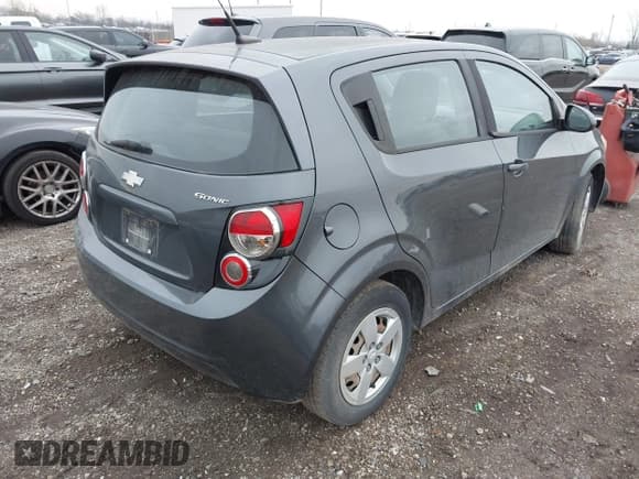 ✅ 2013 Chevrolet Sonic LS • VIN: 1G1JA6SH0D4171460 • Lot: 40888935. Listed on IAAI with 134,129 mi. Free auction sales archive from the USA and detailed vehicle history report at DreamBid. Image 4.
