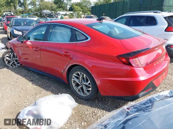 ✅ 2020 Hyundai Sonata SEL • VIN: 5NPEF4JA0LH044770 • Lot: 43231524. Wystawiony na IAAI z przebiegiem 44 400 mil mil. Skorzystaj z bezpłatnego archiwum sprzedaży aukcyjnych z USA i zobacz szczegółowy raport historii pojazdu na DreamBid. Zdjęcie 3.
