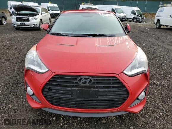 ✅ 2015 Hyundai Veloster Turbo • VIN: KMHTC6AE8FU240248 • Lot: 77692314. Listed on Copart with 120,845 mi. Free auction sales archive from the USA and detailed vehicle history report at DreamBid. Image 5.
