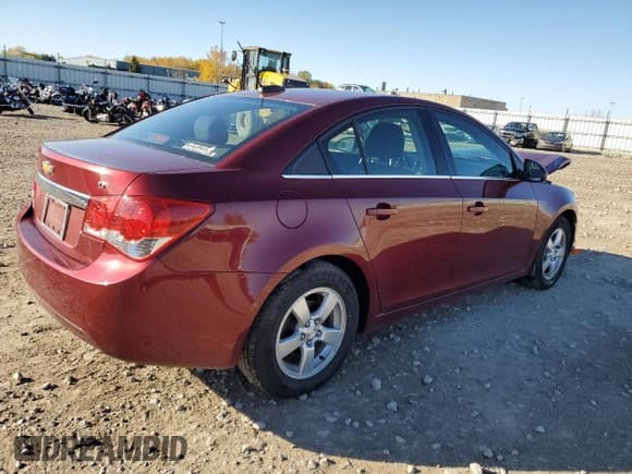 ✅ 2016 Chevrolet Cruze LT • VIN: 1G1PE5SB0G7128227 • Lot: 86623755. Listed on Copart with 81,346 mi. Free auction sales archive from the USA and detailed vehicle history report at DreamBid. Image 3.