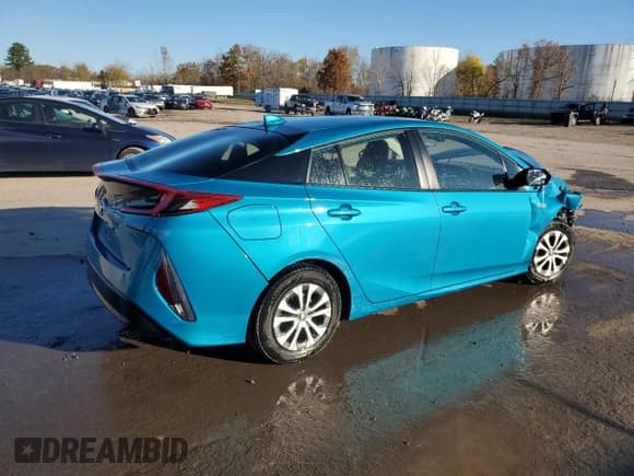 ✅ 2021 Toyota Prius Limited • VIN: JTDKAMFP6M3194569 • Лот: 89922495. Опубликован ранее на Copart с пробегом 27 639 миль. Бесплатный доступ к архиву аукционных продаж из США и подробный отчёт об истории автомобиля на DreamBid. Изображение 3.