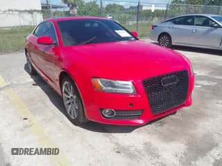 ✅ 2012 Audi A5 Premium Plus • VIN: WAULFAFR7CA027425 • Lot: 42270842. Listed on IAAI with 155,545 mi. Free auction sales archive from the USA and detailed vehicle history report at DreamBid. Image 1.