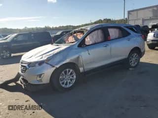 2020 Chevrolet Equinox LS z VIN 3GNAXHEV5LS719283, wystawiony jako Copart lot #70835865 z przebiegiem Nie podano mil oraz Szkoda całkowita • Salvage title. Historia ofert i sprzedaży dostępna na DreamBid. Obrazek 1.